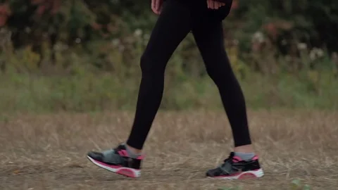 Sneakers running athletic Video stock 82460100