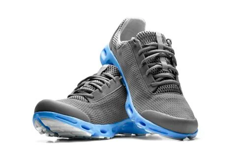 Sneakers on white. Stock Photos