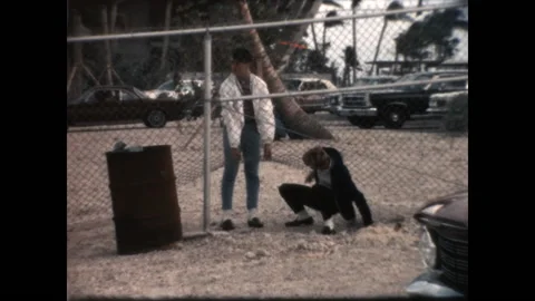 Sneaking In 1966 Video stock 148112041