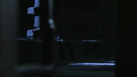 Sneaking into the room at night Stock Footage 261640860