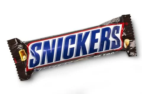 Snickers chocolate bar made by Mars Stock Illustration