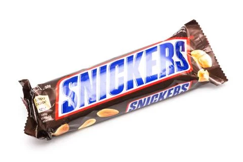 Snickers Chocolate Bar Stock Photos