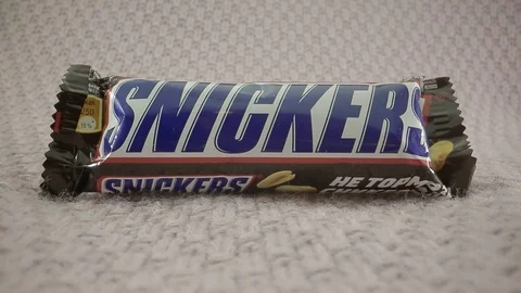 Snickers chocolate Stock Footage 116808356