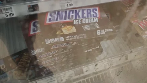 Snickers Ice Cream Stock Footage 202027639