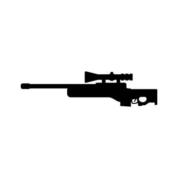 Sniper icon vector Stock Illustration