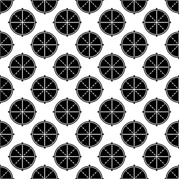 Sniper optical aim pattern seamless vector 스톡 일러스트