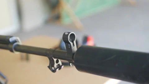 Sniper rifle, optical sight Stock Footage 155148882