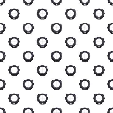 Sniper scope reticle pattern aiming crosshairs background Illustrazione stock