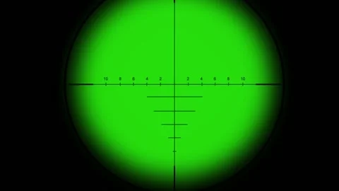 Sniper viewfinder Stock Footage 147925154