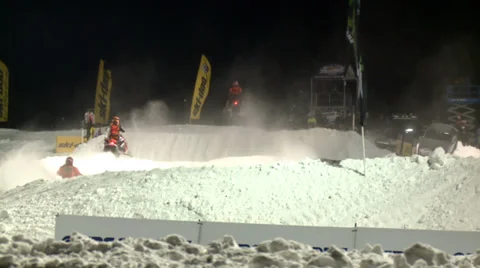 Snocross Jumps Night Видео 38721389