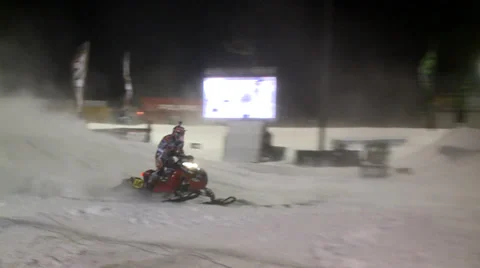 Snocross Race Jump Видео 38721592