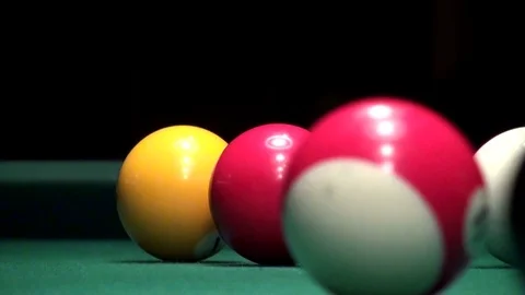 Snooker ball Stock Footage 79734307