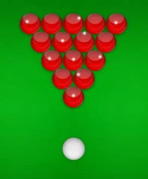 Snooker ball Stock Illustration