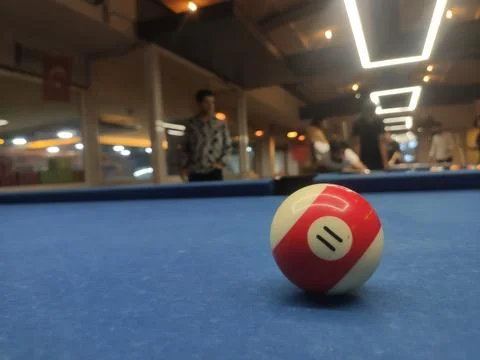 Snooker ball 스톡 사진