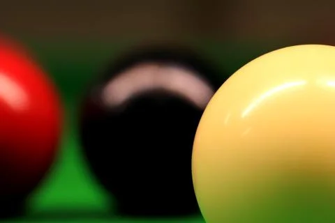 Snooker Balls Stock Photos