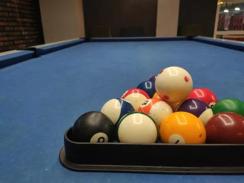 Snooker balls Foto stock
