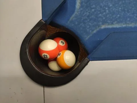 Snooker balls Foto stock