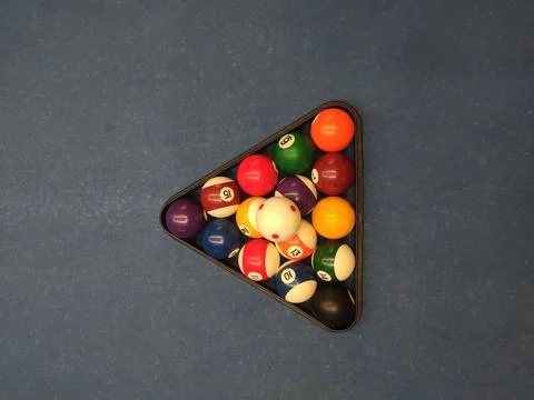 Snooker balls Foto stock