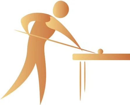 Snooker, billiards Stock Illustration