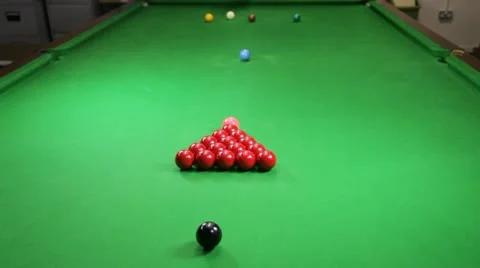 Snooker Break Video stock 10564094