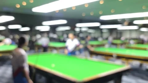 Snooker club Stock Footage 320850633