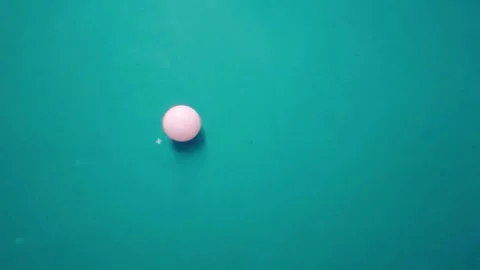 Snooker follow yellow Stock Footage 342467805