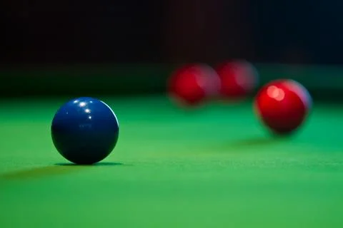 Snooker game Stock Photos