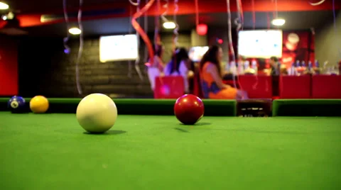 Snooker pool billiard Vídeos de archivo 27798424