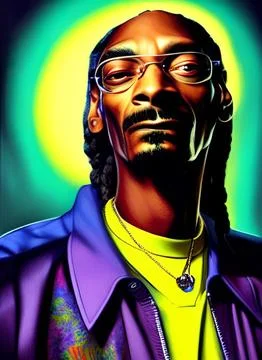Snoop Dogg 20 XL 3072 x 4224 Stock Illustration