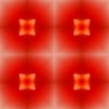 A snooter of red square elements, background for a site or blog, packaging, t Foto stock