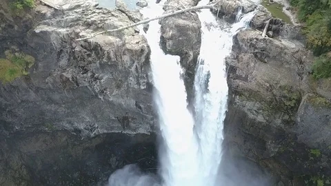 Snoqualmie Falls Stock Footage