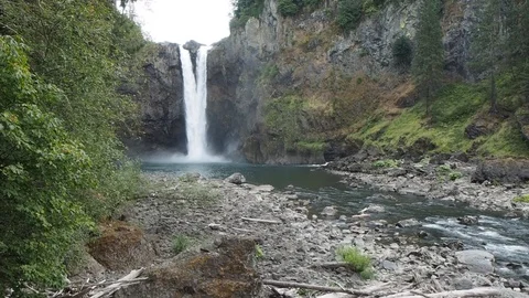 Snoqualmie Falls Stock Footage 94785592