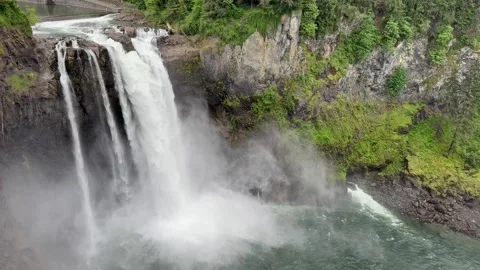Snoqualmie Falls Video stock 276227346