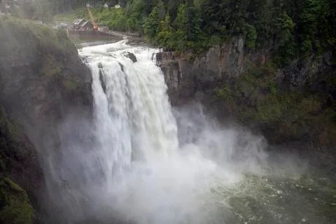 Snoqualmie Falls Foto stock