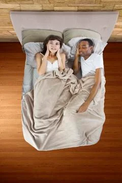 Snoring Partner Stock Photos