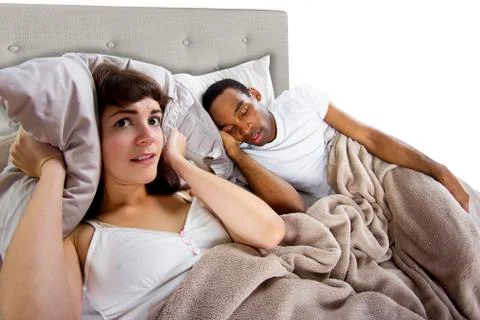 Snoring Partner Stock Photos