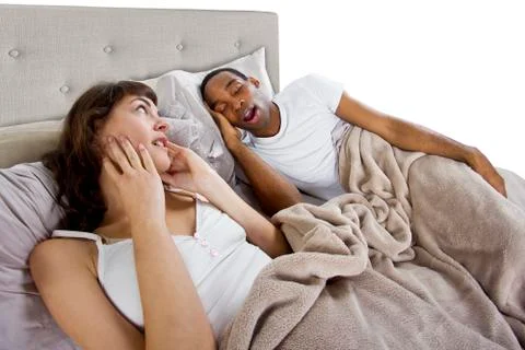 Snoring Partner Stock Photos