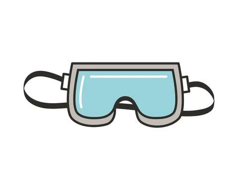 Snorkel goggles icon Stock Illustration