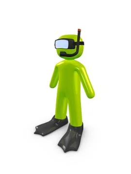 Snorkel 스톡 일러스트