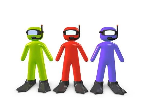 Snorkel Illustrazione stock