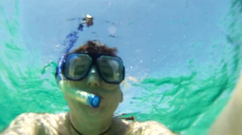 Snorkeling Stock Footage 2409839
