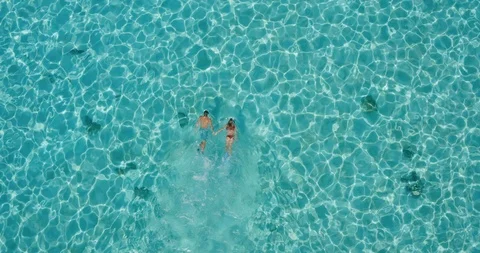 Snorkeling in paradise Stock Footage 115375301