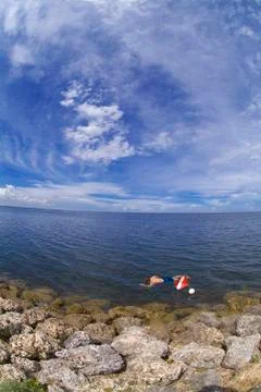 Snorkeling Stock Photos