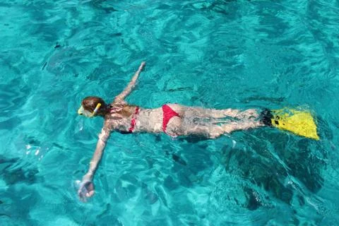 Snorkeling Stock Photos