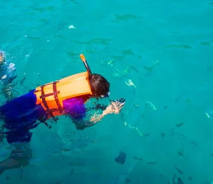 Snorkeling Stock Photos