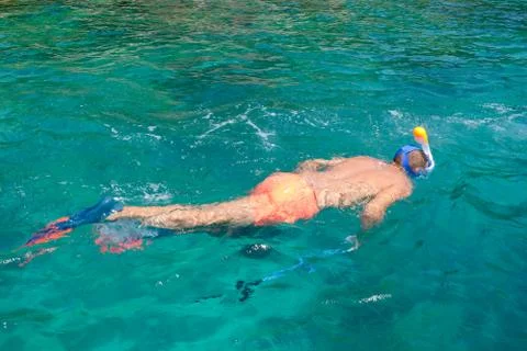 Snorkeling Foto stock