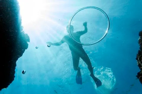 SNORKELING Stock Photos
