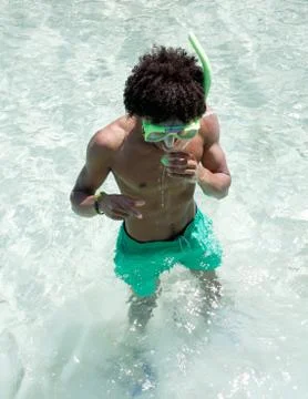 Snorkeller Stock Photos