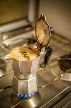 Snort coffee Stock Photos