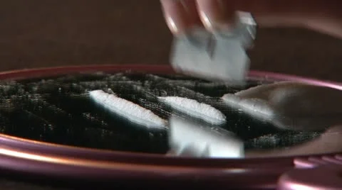 Snorting Cocaine 1 Stock Footage 22331777
